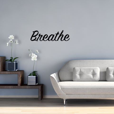 Breathe - Metal Wall Art/Decor