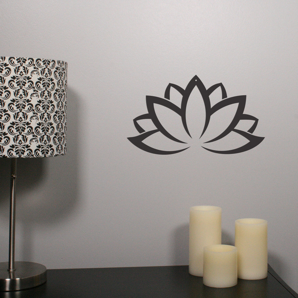 Lotus Flower - Metal Wall Art/Decor